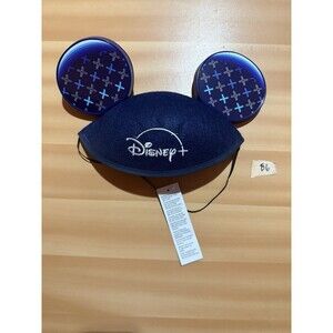 Disney Plus Mickey Mouse Hat Blue Adult Accessory New